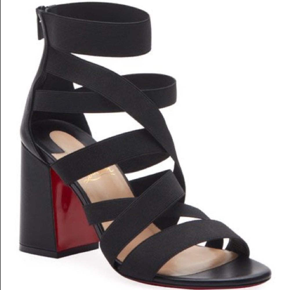 Red Bottom Chunky Heels